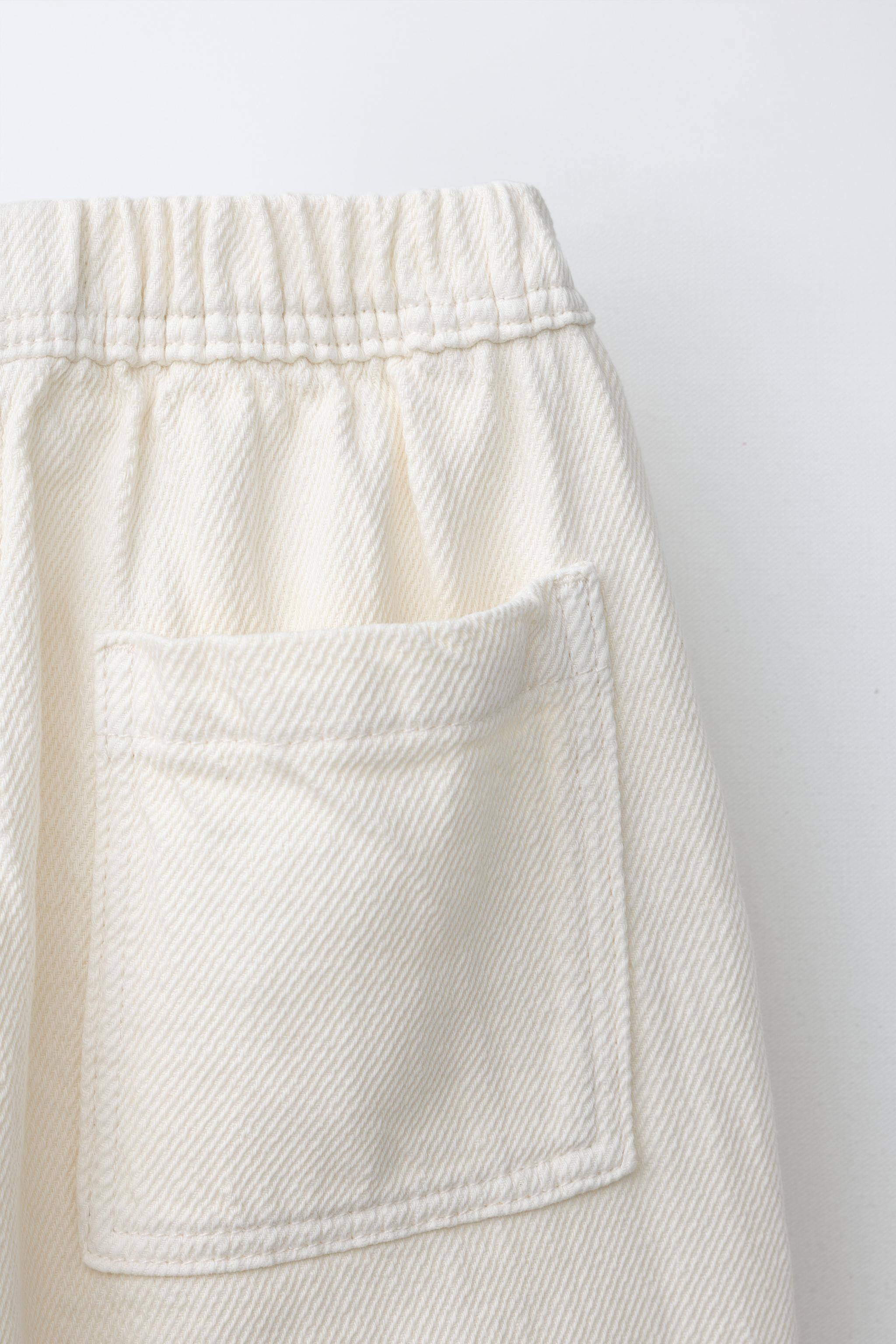 FLOWY TWILL PANTS